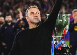 HLV Hansi Flick nói điều đặc biệt sau khi Barca quật ngã Real để vô địch