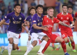 Tiến Linh ghi bàn quan trọng, CA TP.HCM cầm hòa Hà Nội FC