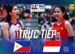 Ngược dòng trước Philippines, Indonesia giành hạng Ba chặng 1 SEA V.Cup 2026