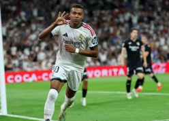 Mbappe lập hat-trick, Real Madrid đè bẹp Real Sociedad 4-1