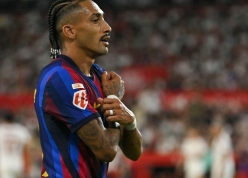 Raphinha vượt Messi, suýt san bằng kỷ lục của Ronaldo tại La Liga