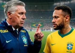 Neymar bị loại khỏi ĐT Brazil: 'Còn tôi thì sao hả, Ancelotti?'