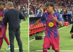 Thái độ lạ lùng của Lamine Yamal