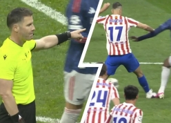 Trận Atletico hòa Arsenal gây tranh cãi dữ dội