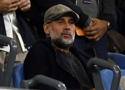 Pep Guardiola phản ứng khi chứng kiến Man City thua đậm PSG