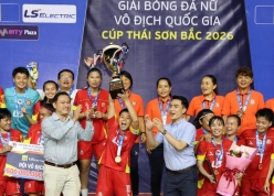 CHÍNH THỨC: TP HCM I vô địch, lập kỷ lục vô tiền khoáng hậu của bóng đá Việt Nam