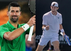 Link xem trực tiếp Novak Djokovic vs Francesco Maestrelli, 9h30 hôm nay 22/1