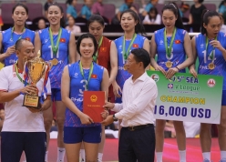 Việt Nam tiếp tục đăng cai giải bóng chuyền nữ hàng đầu Đông Nam Á