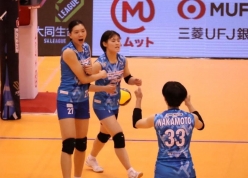 Trần Thị Bích Thủy và đồng đội thua trận thứ 5 liên tiếp ở Nhật Bản