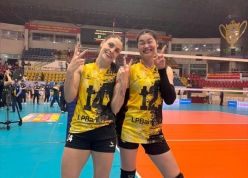 Á quân bóng chuyền nữ VĐQG cho cầu thủ tân binh làm đội trưởng