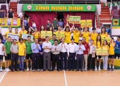 VTV Bình Điền Long An được thưởng tiền tỉ nhờ chức vô địch Cúp Hoa Lư