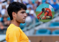 Alcaraz khiến Ronaldo dính chấn thương