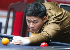 Thắng 'khổng lồ' carom cao 2m02, Bao Phương Vinh đi tiếp ở World Cup Bogota 2026