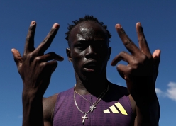 VĐV Gout chạy nhanh như chớp, phá luôn kỉ lục của Usain Bolt