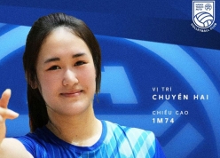 Chuyền hai trẻ hàng đầu bóng chuyền nữ Việt Nam khoác áo Hà Nội