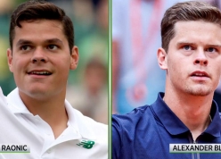 Em 'cùng cha khác ông nội' của Milos Raonic tạo địa chấn ở Madrid Open 2026