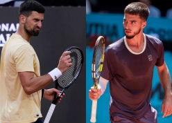 Link xem trực tiếp tennis Novak Djokovic vs Dino Prizmic, 19h30 hôm nay 8/5