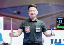 Bao Phương Vinh lên ngôi á quân carom 3 băng châu Á