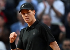 Sinner thắng nhàn trận ra quân Rome Masters 2026