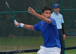 Tay vợt số 1 tennis Việt Nam vượt qua vòng loại giải nhà nghề Thái Lan