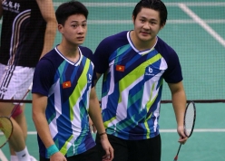 Đình Hoàng-Đình Mạnh vượt qua vòng loại cầu lông Thailand Open 2026