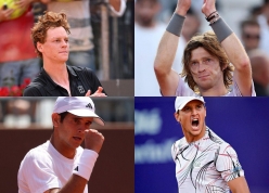 Xác định các tay vợt lọt tứ kết Rome Masters 2026