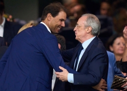 Rafael Nadal nói thẳng khả năng lãnh đạo Real Madrid thay Florentino Perez