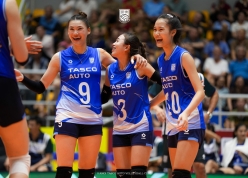 Hạ CLB Nhật Bản, bóng chuyền nữ Hà Nội thắng trận thứ 11 liên tiếp
