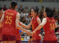 Thanh Thúy dự bị, bóng chuyền nữ Việt Nam thắng trận thứ 2 ở AVC Cup 2026