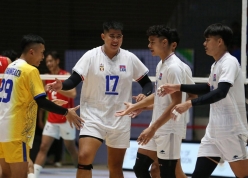 Bóng chuyền Campuchia hạ đẹp Thái Lan, tạo cú sốc lớn nhất SEA V.Cup 2026