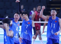 Thắng nhọc Myanmar, Việt Nam lọt bán kết chặng 2 SEA V.Cup 2026