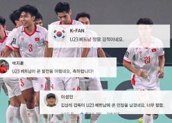 CĐV Hàn Quốc nói điều thật lòng về đẳng cấp của U23 Việt Nam