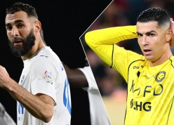 Vừa đến Al Hilal, Benzema lập tức trêu ngươi Ronaldo