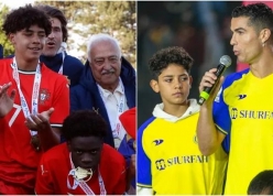 CHÍNH THỨC: Con trai Ronaldo giành danh hiệu thứ 3 cùng Bồ Đào Nha