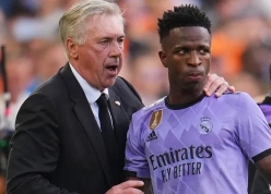HLV Carlo Ancelotti chỉ trích Vinicius Jr