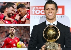 Bruno Fernandes chính thức sánh ngang Ronaldo phiên bản Quả bóng vàng
