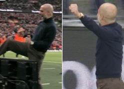 HLV Pep Guardiola gây hỗn loạn trong trận thắng Arsenal