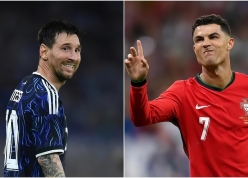 Ronaldo khiến cột mốc vĩ đại của Messi bị lu mờ