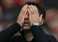 'Arsenal sa thải HLV Mikel Arteta nếu không vô địch Ngoại hạng Anh'