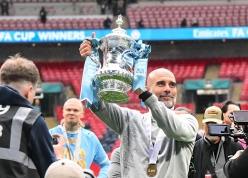 HLV Pep Guardiola thốt lên 1 điều khi Man City vô địch FA Cup