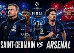 CHÍNH THỨC: PSG công bố danh sách cầu thủ đấu Arsenal tại Cúp C1