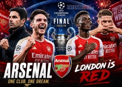 Đội hình Arsenal mạnh nhất tại chung kết Champions League: Không thua kém PSG!