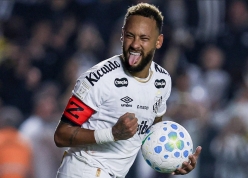 Neymar lập cú đúp, cứu Santos thoát thua ngay sau World Cup 2026