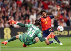 Yamal tỏa sáng, Tây Ban Nha hạ Anh ngay tại Wembley