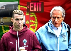 Ủng hộ HLV, người dân Bồ Đào Nha đồng loạt quay lưng với Ronaldo