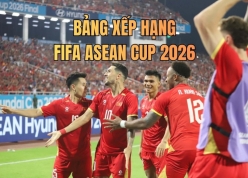Bảng xếp hạng FIFA ASEAN Cup 2026 hôm nay 30/09: Thái Lan giành vé chung kết, Việt Nam xếp nhì
