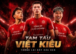 Đội bóng Công An sở hữu tam tấu Việt kiều cực khủng tại V.League 2026/27