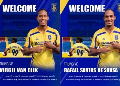 CHÍNH THỨC: Tân binh V.League chiêu mộ 'van Dijk Brazil'