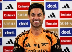 HLV Mikel Arteta bật cười trước dự đoán về nhà vô địch Ngoại hạng Anh