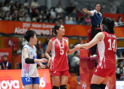 ĐT bóng chuyền nữ Việt Nam thắng thuyết phục Hong Kong, giành vé tứ kết ASIAD 2026